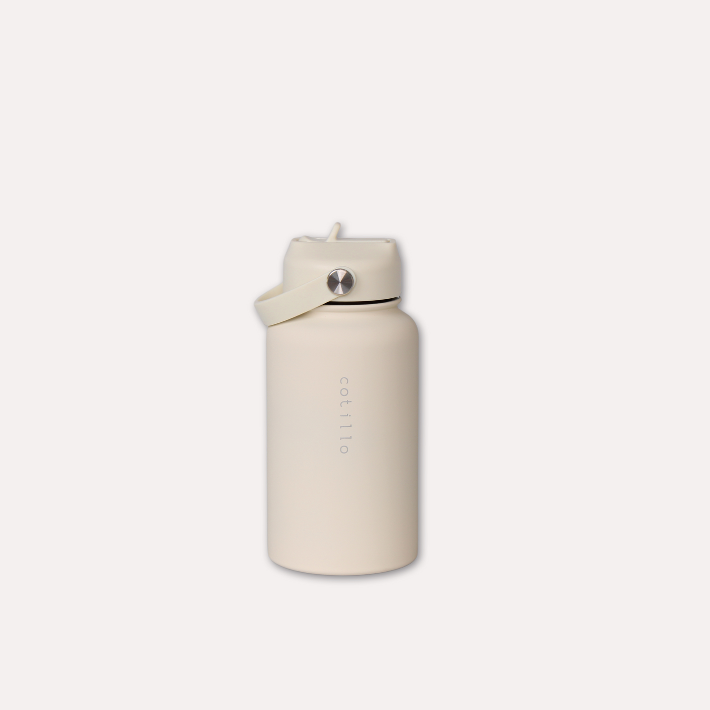 Insulated Water Bottle - Cream (650ml)