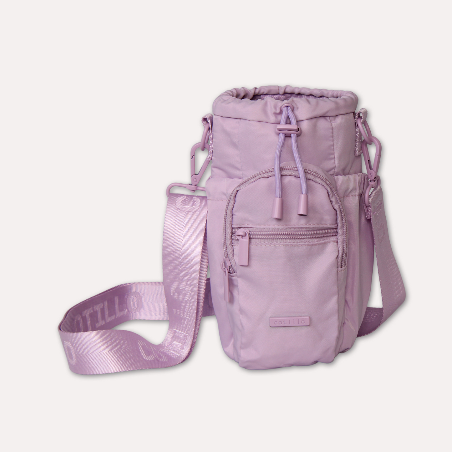 Bag and 1 Litre Insulated Water Bottle Bundle - Lilac and Mint