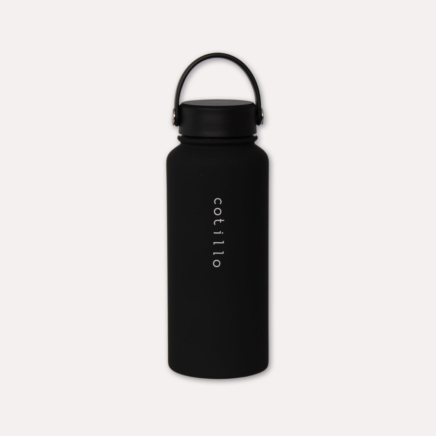 Insulated Water Bottle - Black (1 Litre/1000ml)