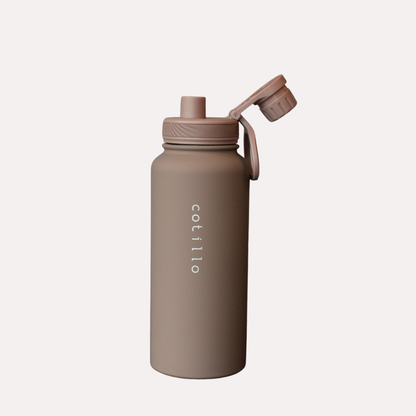 Insulated Water Bottle - Mocha (1 Litre/1000ml)