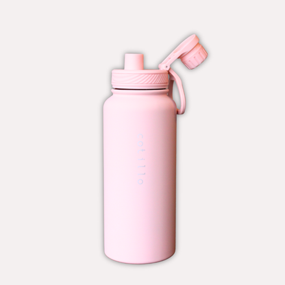 Insulated Water Bottle - Pink (1 Litre/1000ml)