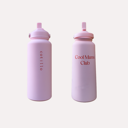 Limited Edition Insulated Water Bottle - Cotillo x Cool Mums Club (1 Litre/1000ml)