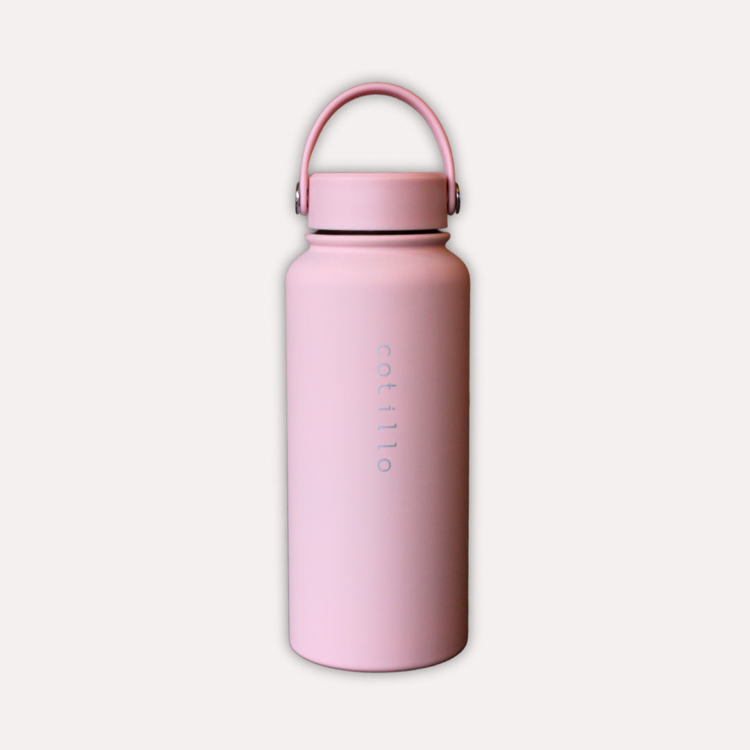 Insulated Water Bottle - Pink (1 Litre/1000ml)