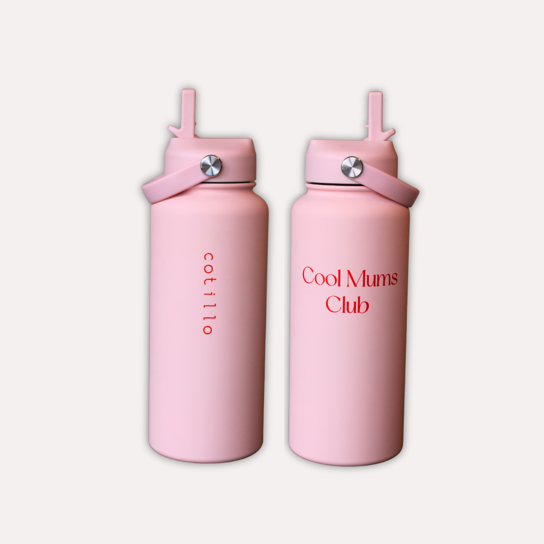 Limited Edition Insulated Water Bottle - Cotillo x Cool Mums Club (1 Litre/1000ml)