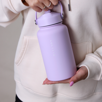 Insulated Water Bottle - Lilac (650ml)